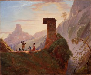 Capilla de la Virgen en Subiaco de Samuel Finley Breese Morse
